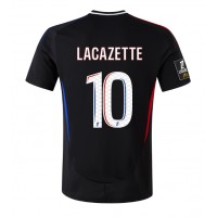 Dres Olympique Lyonnais Alexandre Lacazette #10 Preč 2024-25 Krátky Rukáv